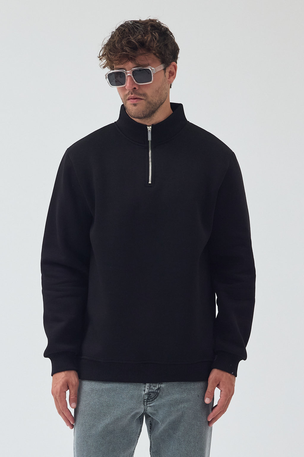 YARIM FERMUARLI SWEAT