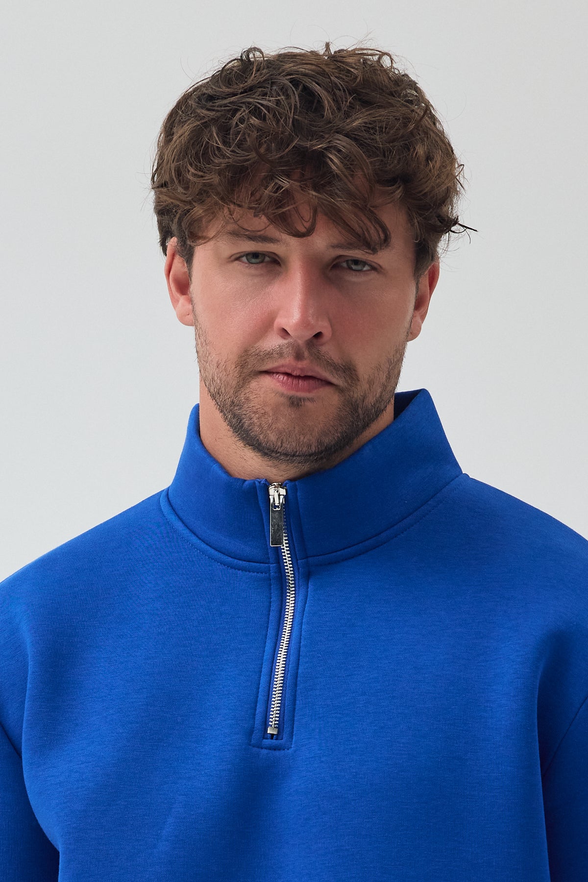 YARIM FERMUARLI SWEAT