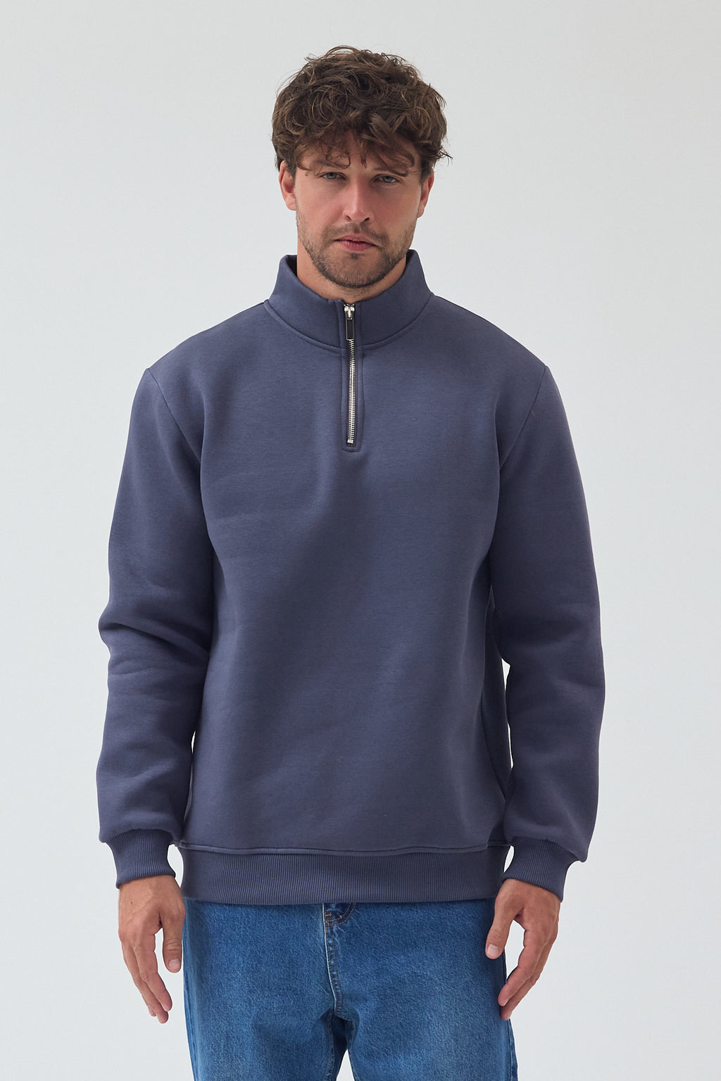 YARIM FERMUARLI SWEAT