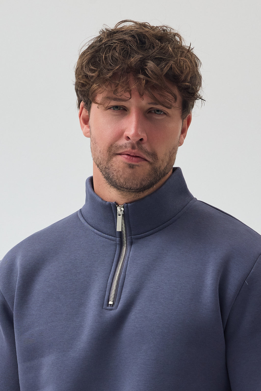 YARIM FERMUARLI SWEAT